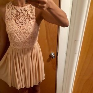 Blush dress